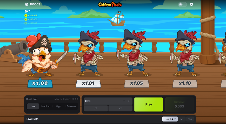 Why Play Chicken Pirates Online